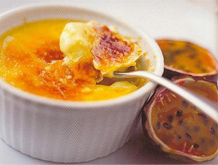 Passion Fruit Creme Brulee